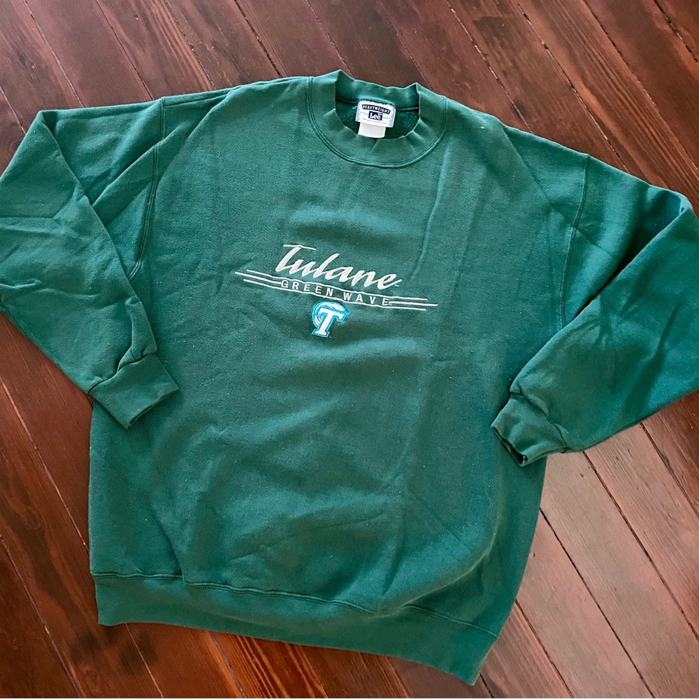 Vintage Embroidered Tulane Sweatshirt